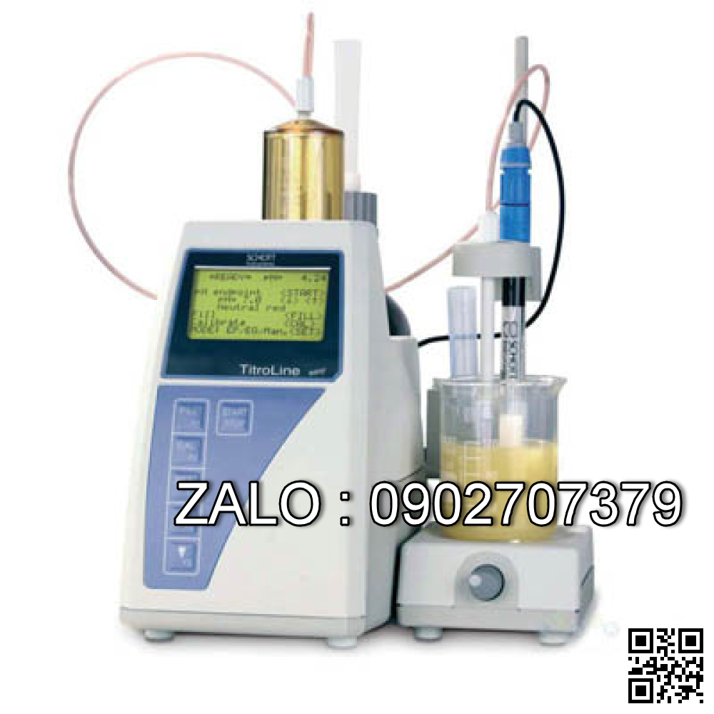 Máy chuẩn độ điện thế tự động TitroLine® easy