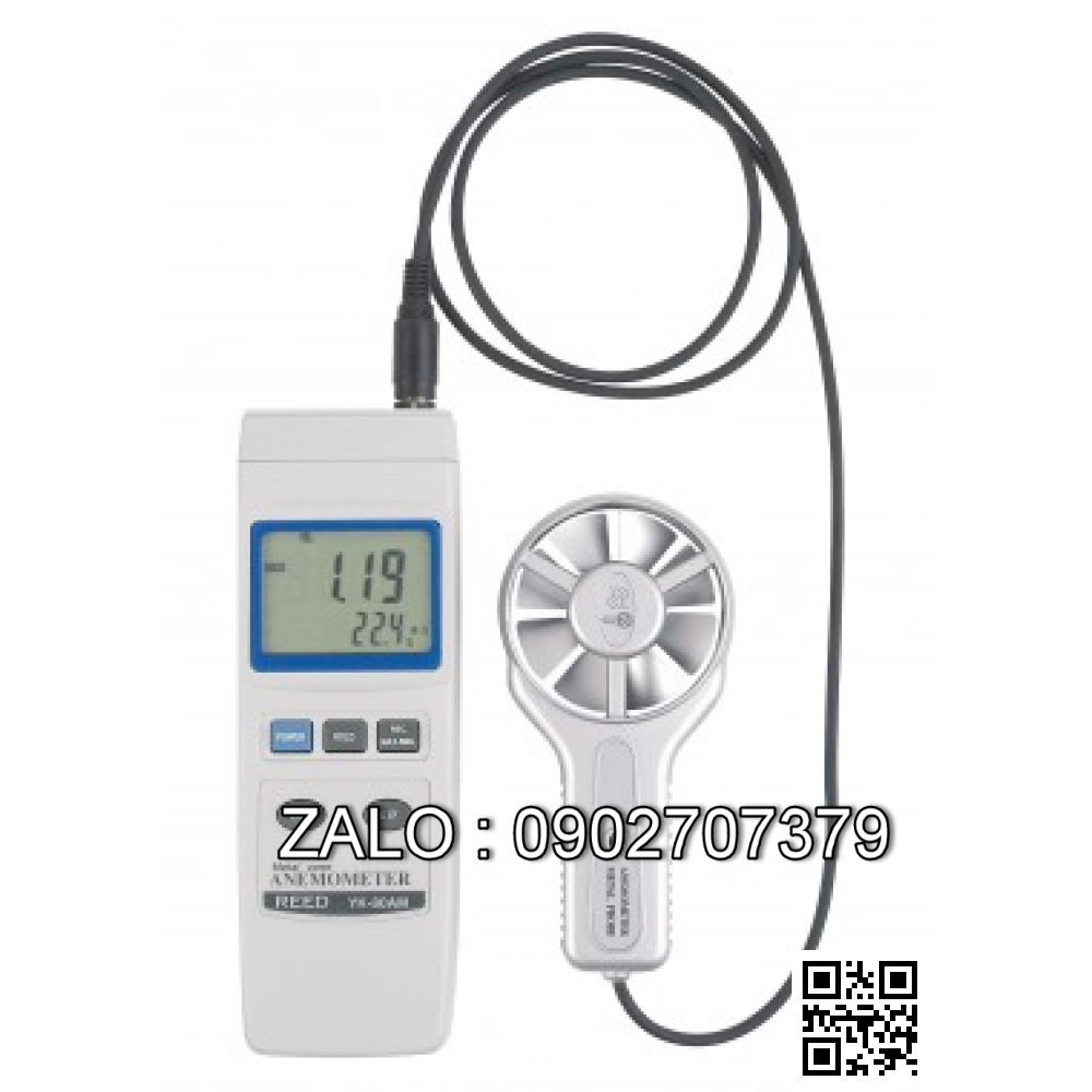 Máy đo tốc độ gió/nhiệt độ điện tử YK-80AM