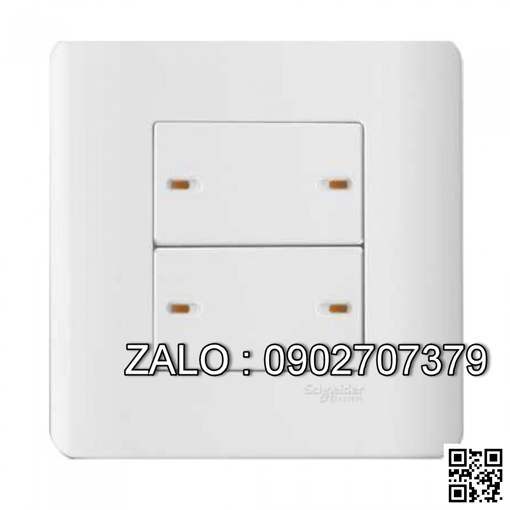 Bộ 2 công tắc 1 chiều Clipsal / Schneider E8432_1_SA_G19