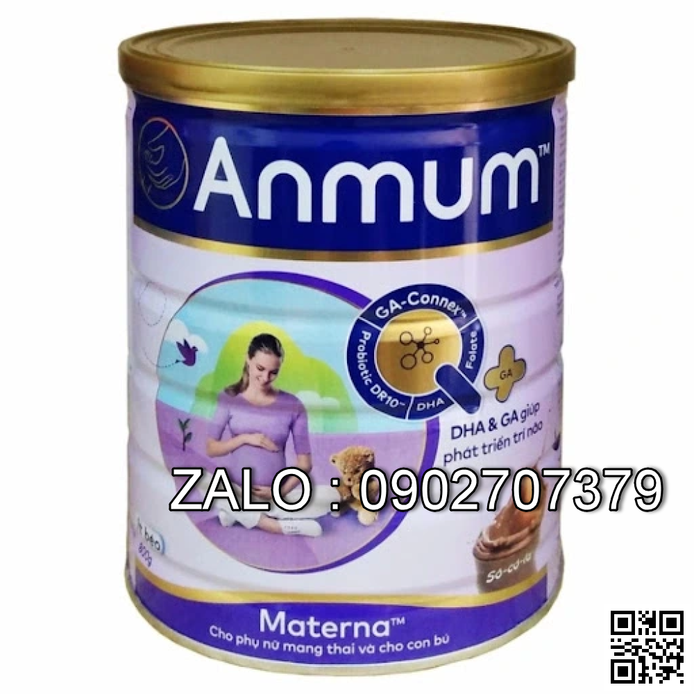 Anmum Sửa bột Materna 800g Choco