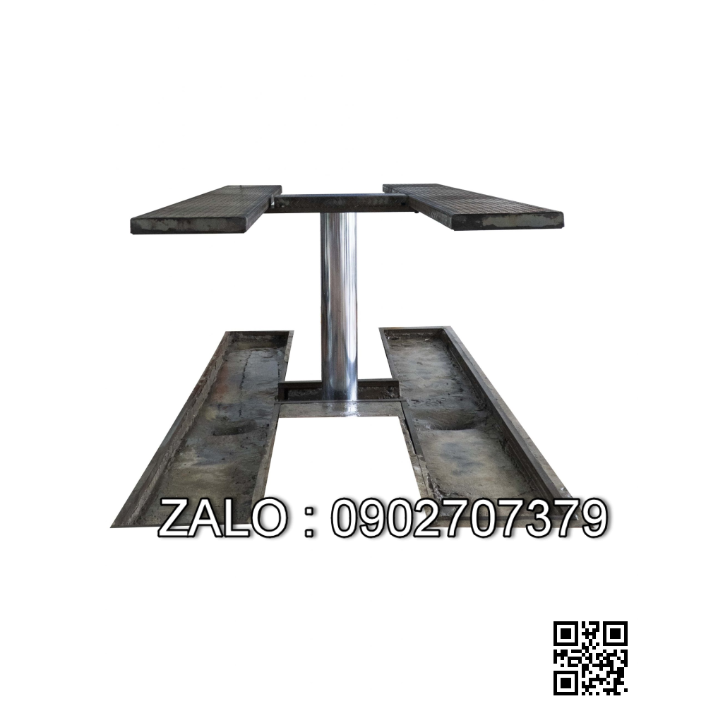 Cầu nâng 1 trụ rửa xe ô tô Việt Nam âm nền TH2