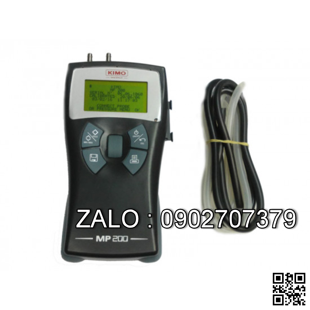 Đo áp suất, gió, không khí, nhiệt độ Kimo MP 200