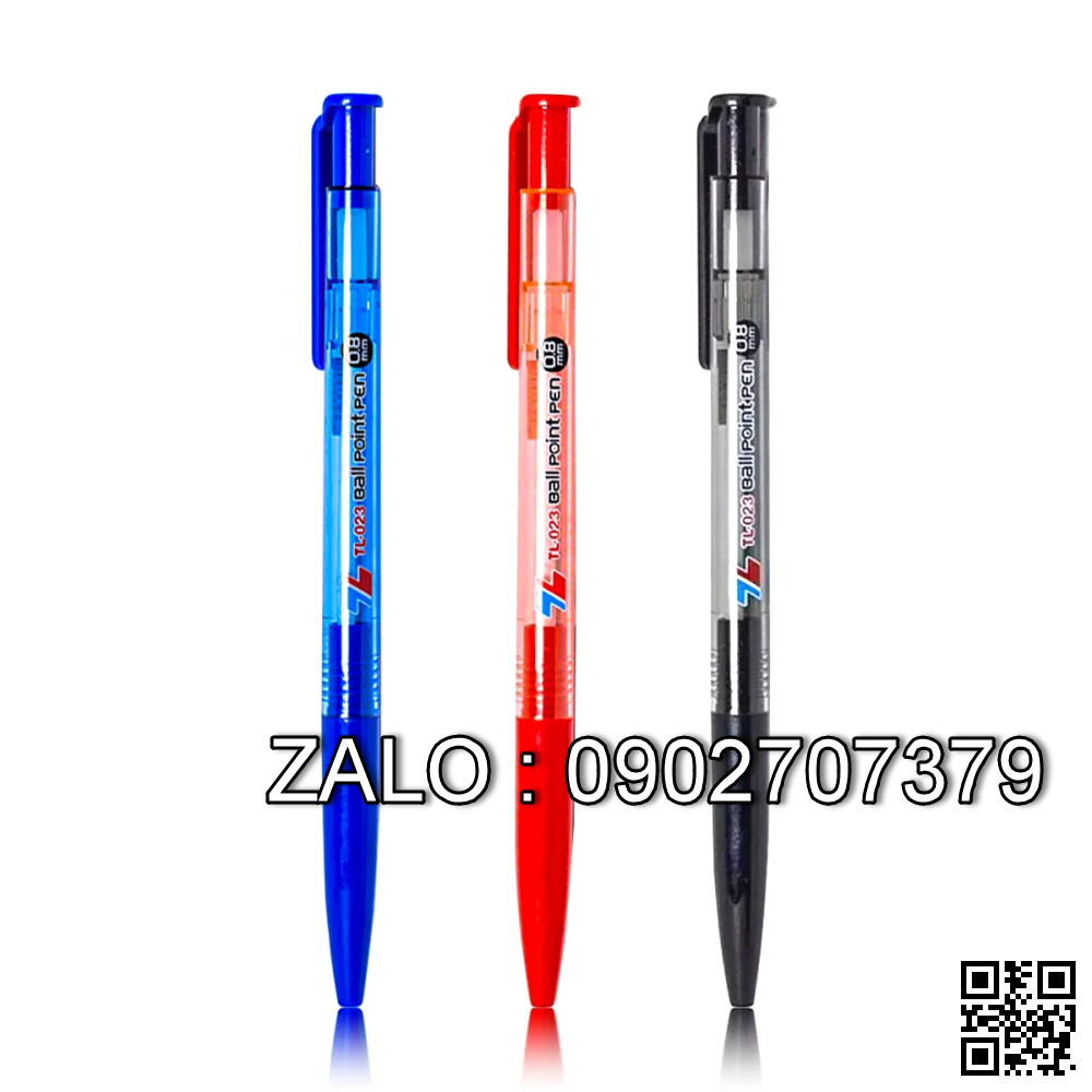 Bút bi Thiên Long TL 023 - xanh đỏ đen