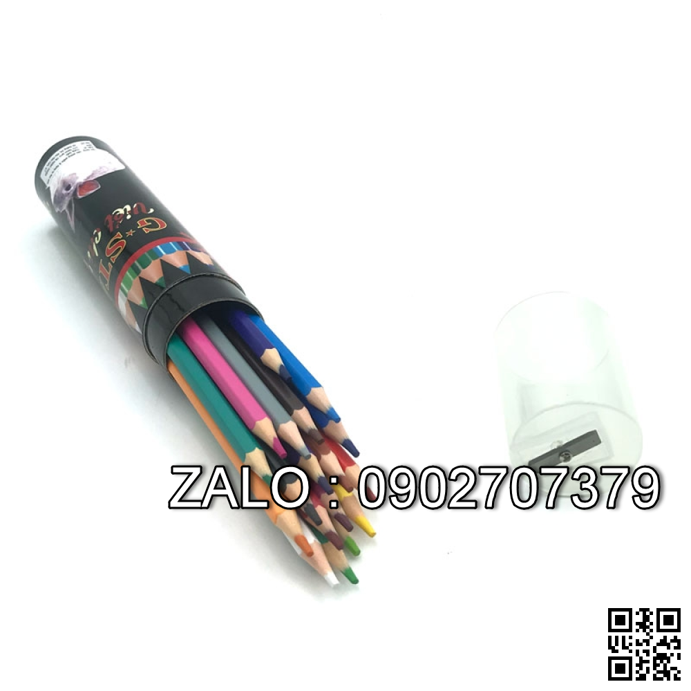 Combo 12 Bút Chì Màu Có Chuốt