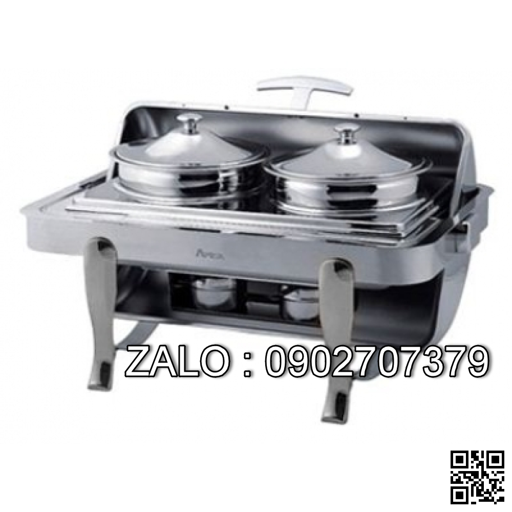 Lò hâm soup chữ nhật chân trắng ATOSA LHDAT61182W