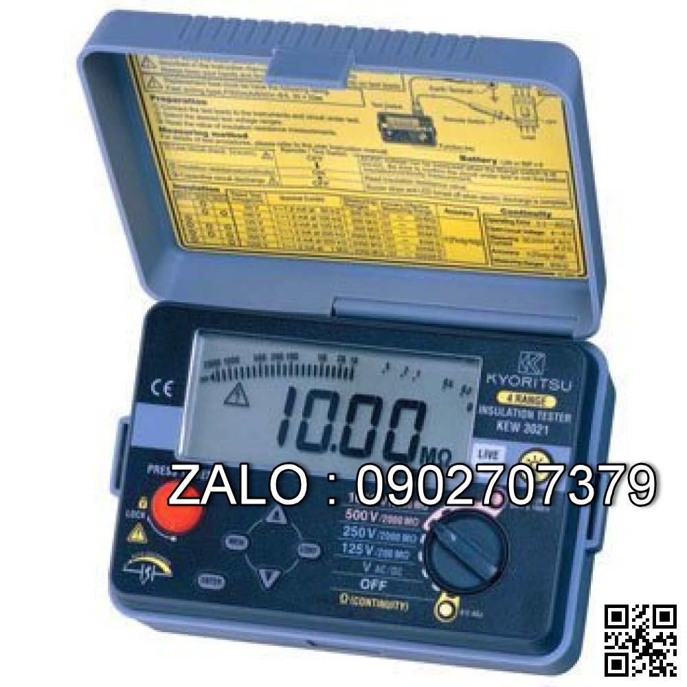 Đo điện trở cách điện KYORITSU 3022, K3022