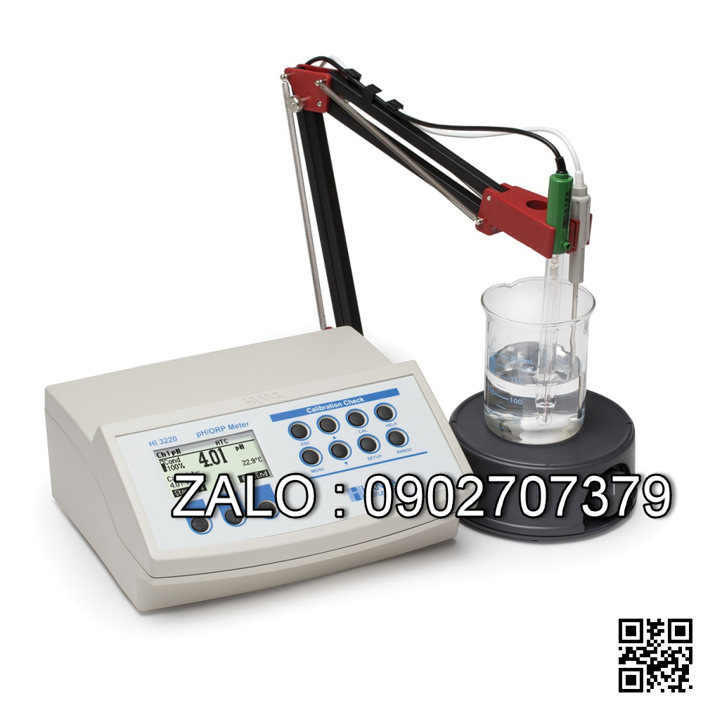 Máy đo pH để bàn HANNA pH20 (0.00 to 14.00 pH)