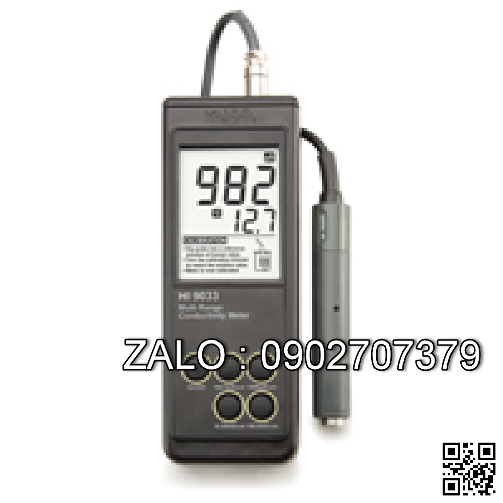 Máy đo EC cầm tay HANNA HI 9033
