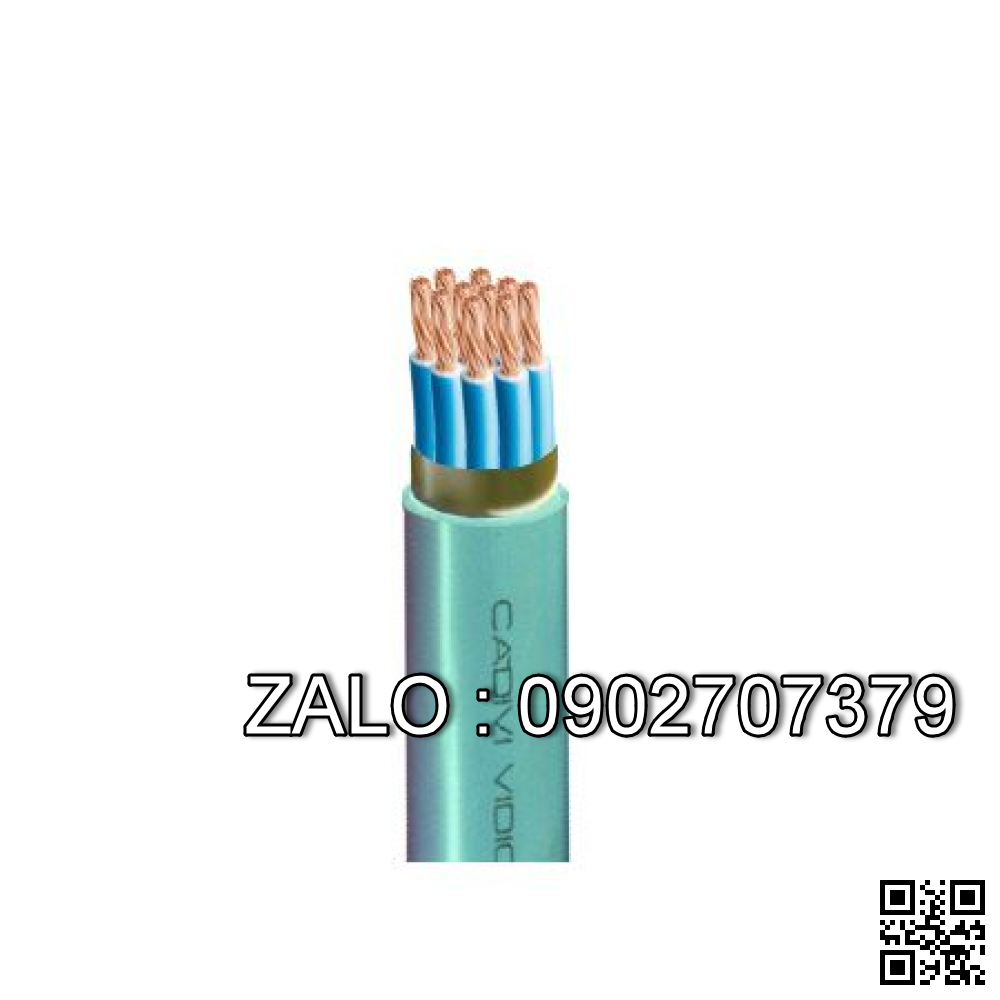 CDV cáp ĐKCN - DVV/Sc 2x2,5 mm