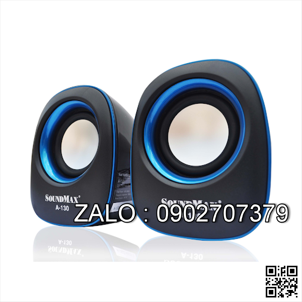 Loa 2.0 SoundMax A130 Chính Hãng
