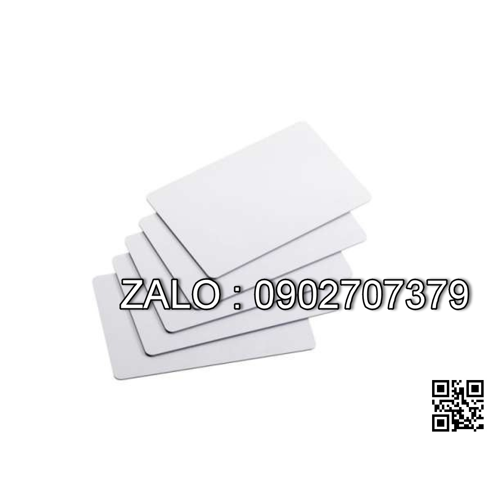 THẺ CẢM ỨNG TRẮNG MỎNG 125 KHZ 0.8 MM
