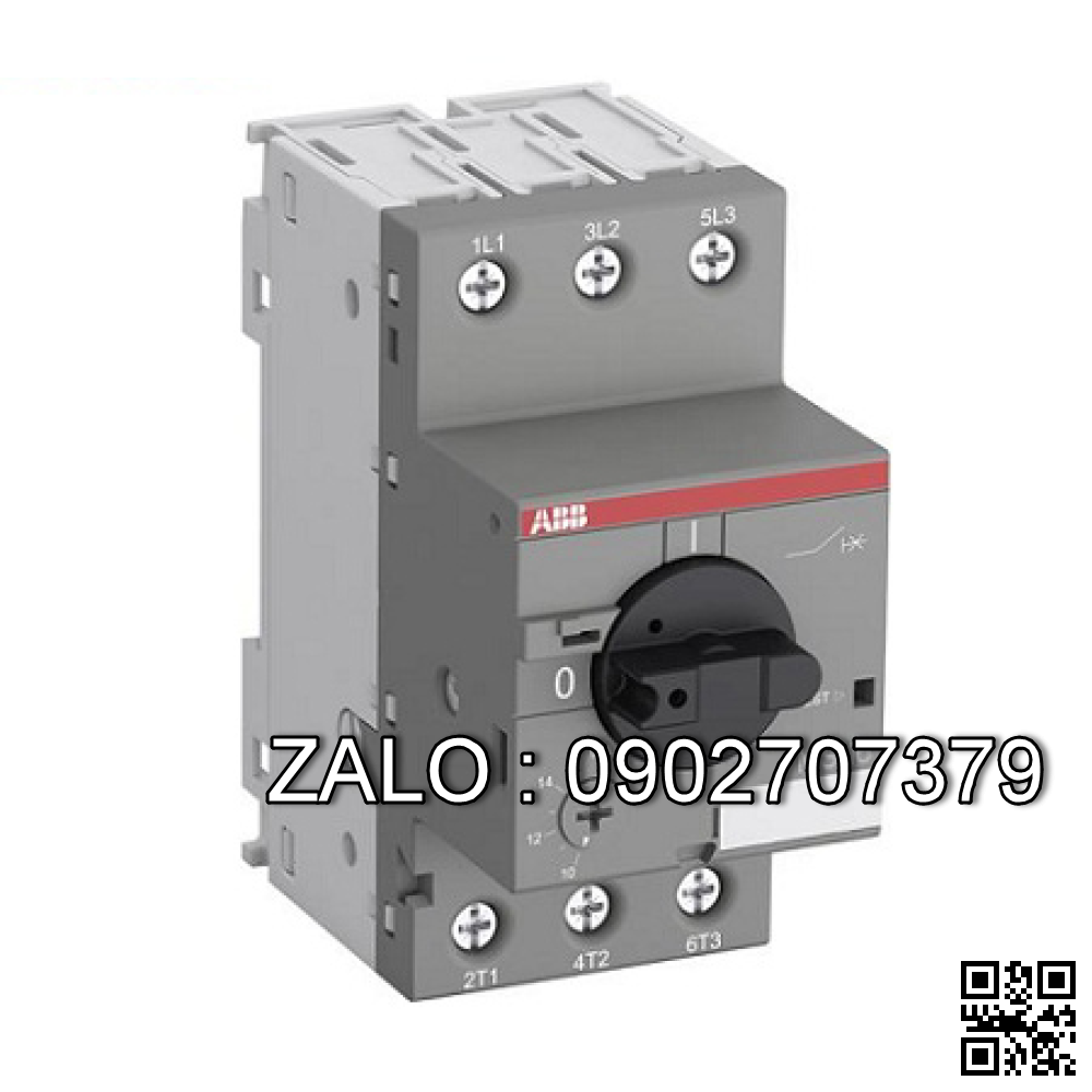 CB bảo vệ động cơ ABB MS116-0.4 (0.25-0.4A) 0.09kW