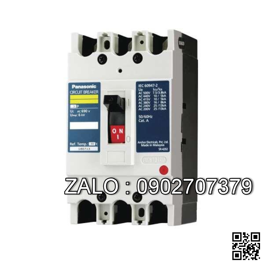 MCCB Panasonic BBW310Y 3P 10A
