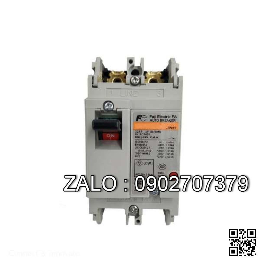 MCCB Fuji BW50SAG-2P 40A 10kA