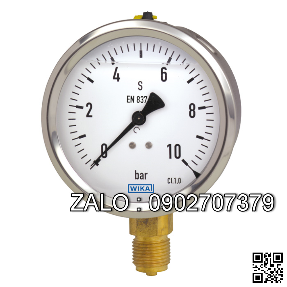 Đồng Hồ Áp Suất 6 Bar-Đồng Hồ 0.6Mpa Giá Rẻ