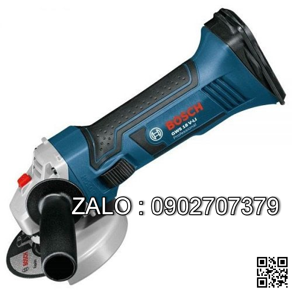 Máy mài góc dùng pin GWS 18V- LI, 2 pin Bosch Lithium-ion 18V/4Ah 060193A3B3