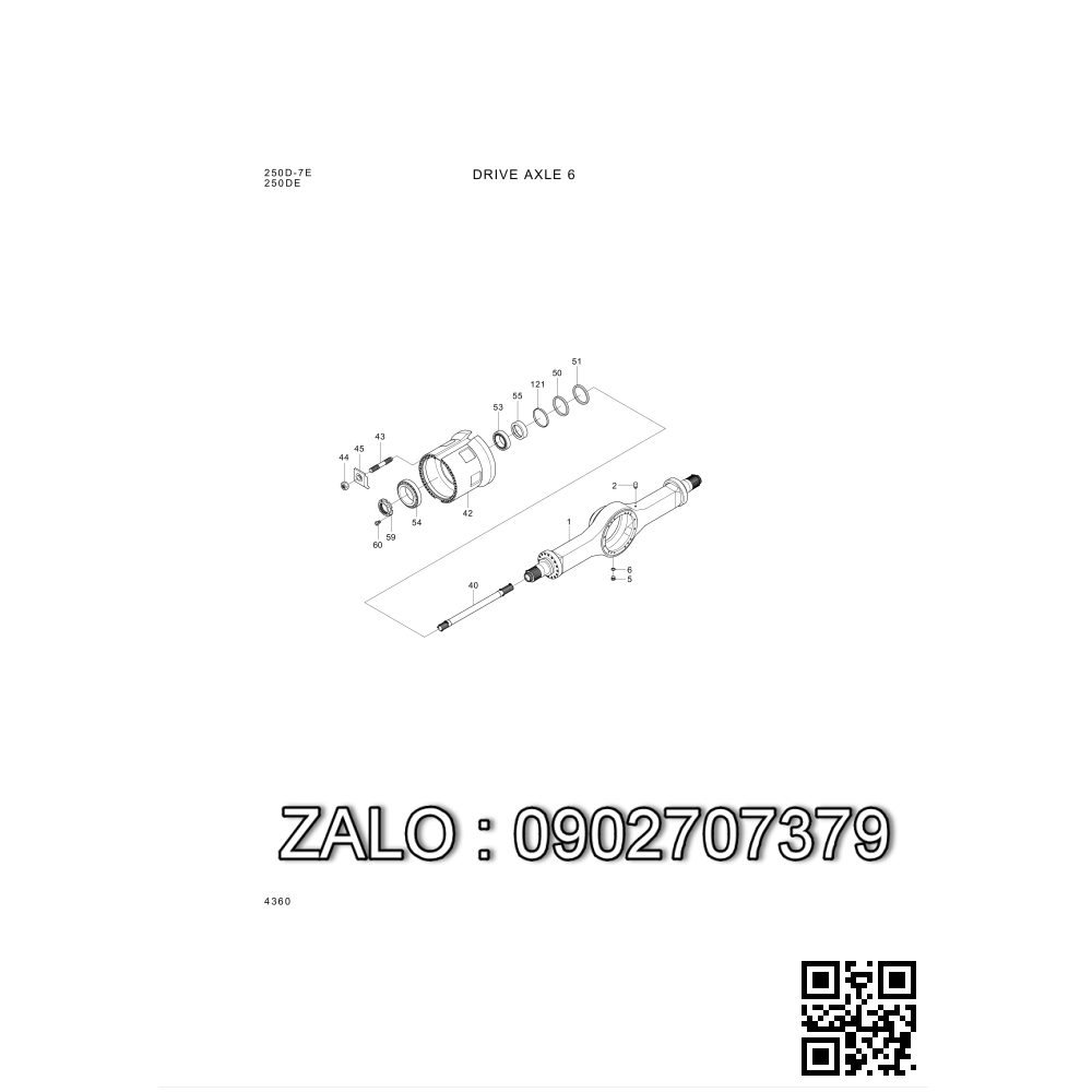 Vành răng xe nâng HYUNDAI ZGBJ - 00172