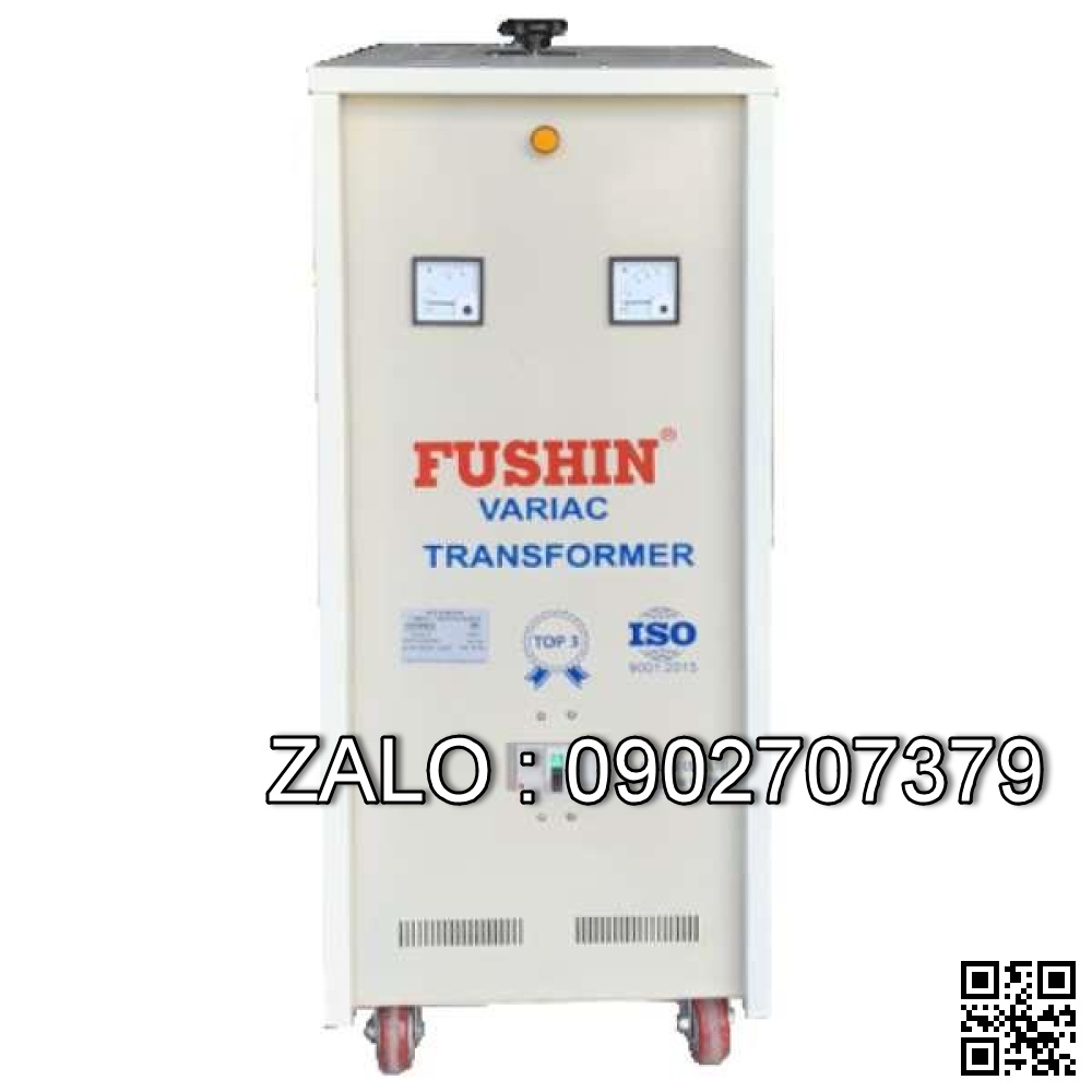 Biến áp vô cấp 1 pha 15KVA - Nhản hiệu : Fushin