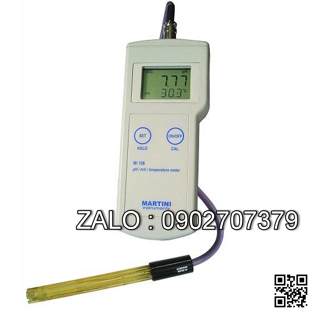 Máy đo pH/mV/nhiệt độ điện tử MARTINI Mi 106