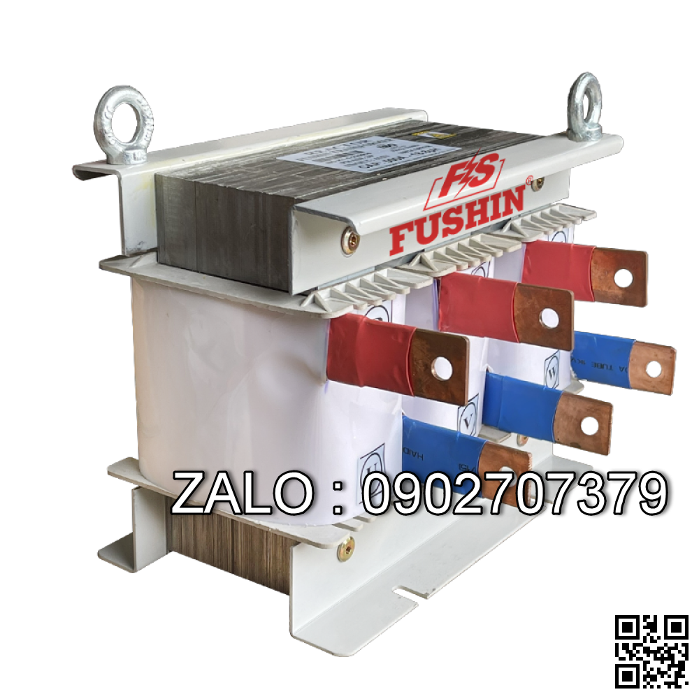 Cuộn kháng cho tụ bù 7% 15KVA - Nhản hiệu : Fushin