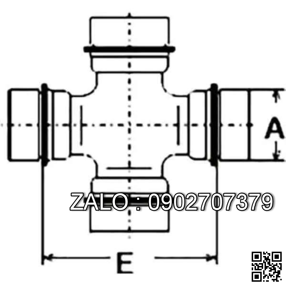 Vòng bi chữ thập GMB GUT-11