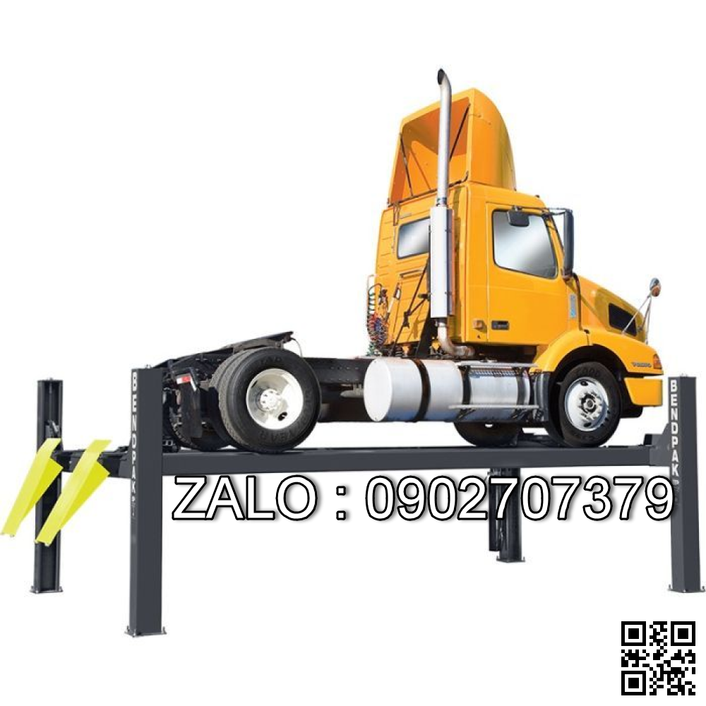 Cầu nâng 4 trụ xe tải công suất 12 tấn Bendpak HDS27