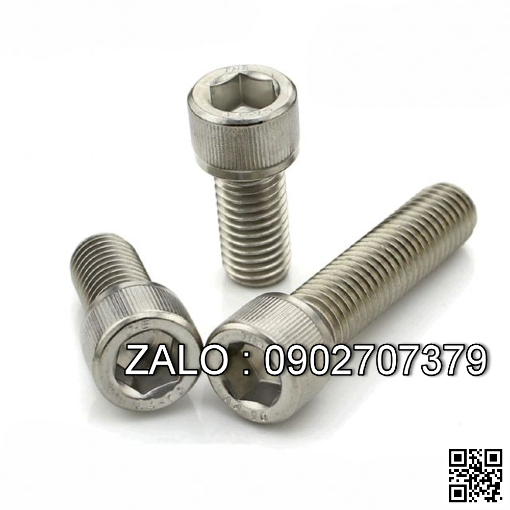 Ốc lục giác đầu trụ inox 304M6x40