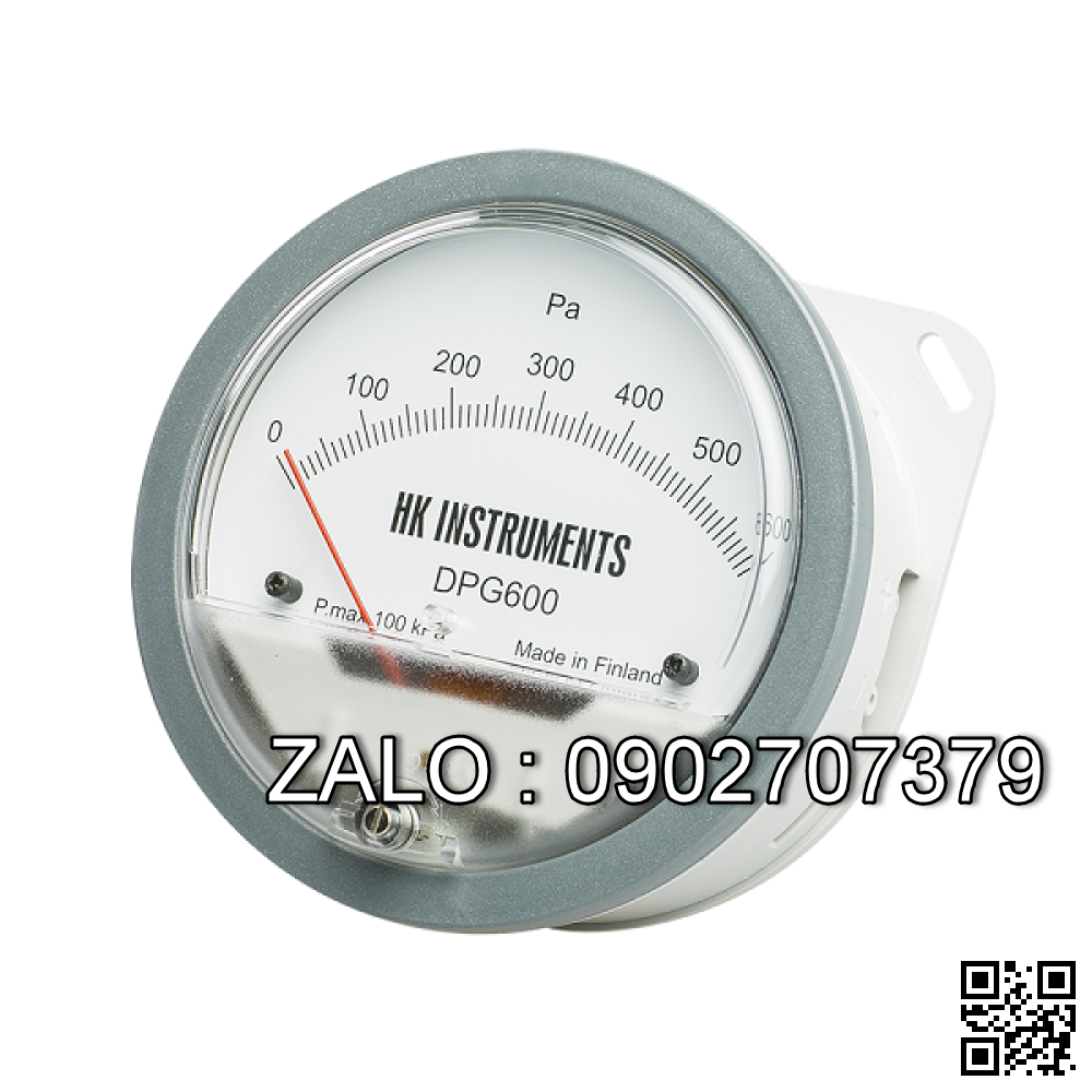 Đồng hồ đo chênh áp 0 - 600Pa