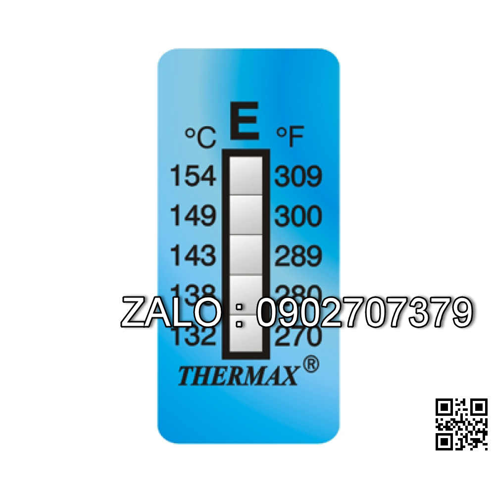 Dụng cụ kiểm tra nhiệt độ Thermax, level 8, loại E