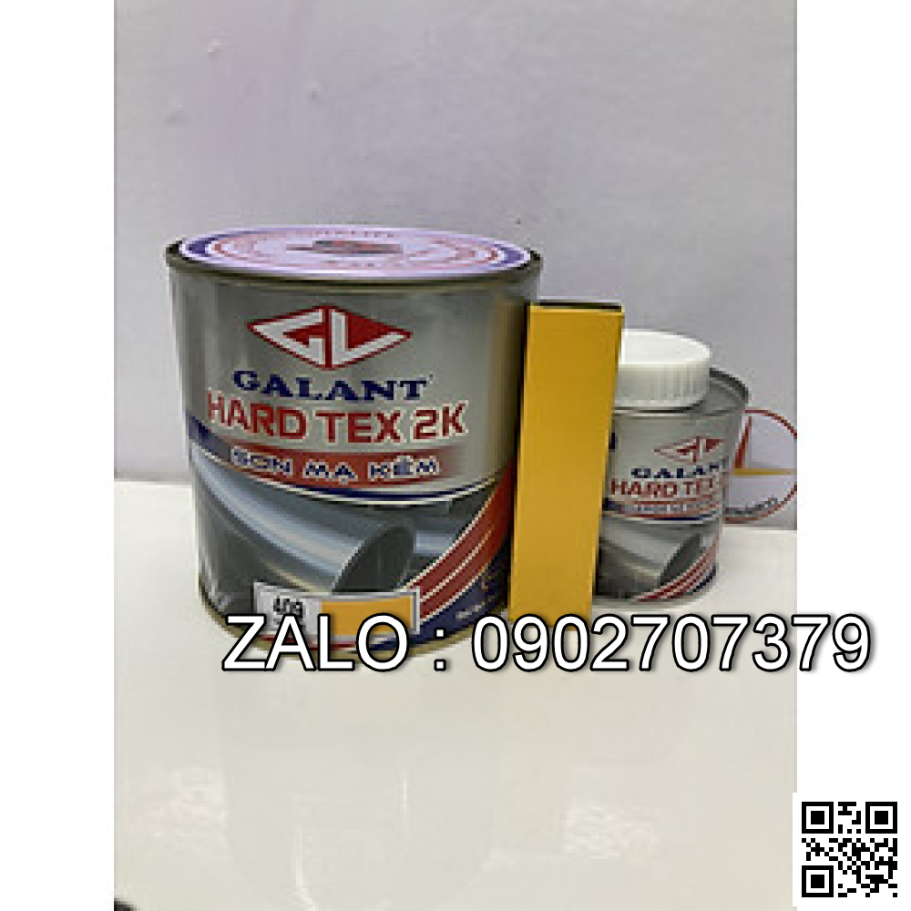 Sơn mạ kẽm Hard Tex 2K 2TP màu yellow 409 + CĐR UR: 0.8L