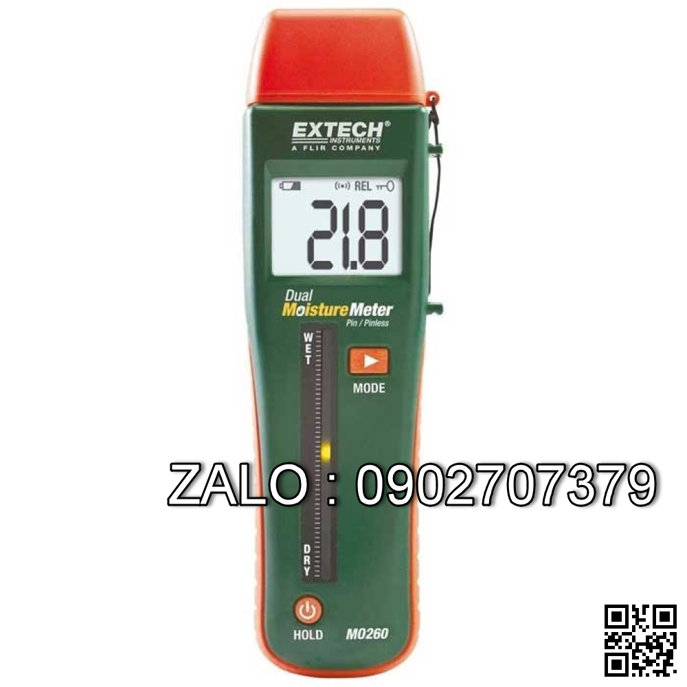 Thiết bị đo độ ẩm gỗ, vật liệu EXTECH MO260