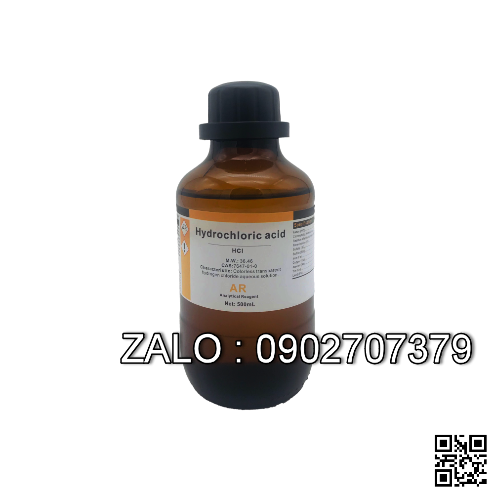 HydroCloric acid- HCl, 500ml
