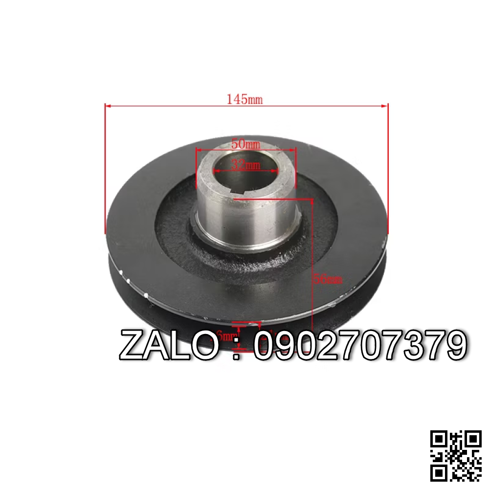 Pulley đầu cốt ISUZU 4JG2 Z-8-94328-503-1,Z-8-97128-397-1