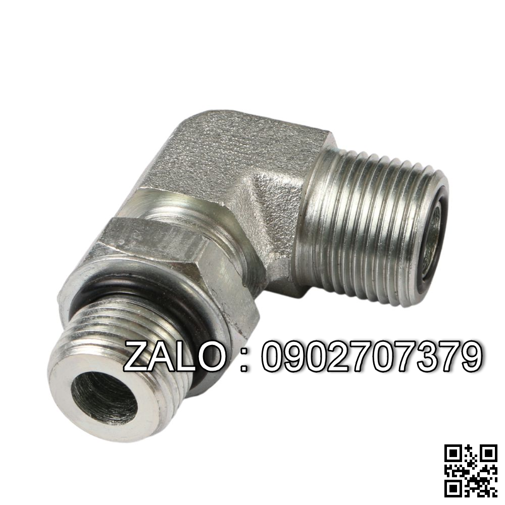 Khớp nối ống thủy lực co 90 ren ngoài 13/17