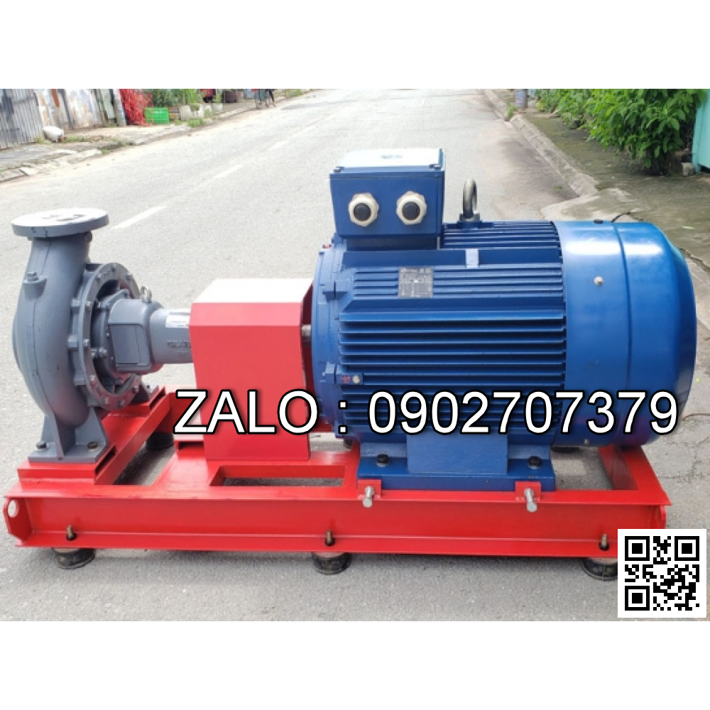 BƠM PCCC HYUNDAI EBARA D4DB 100HP/75KW BƠM MÀU ĐỎ