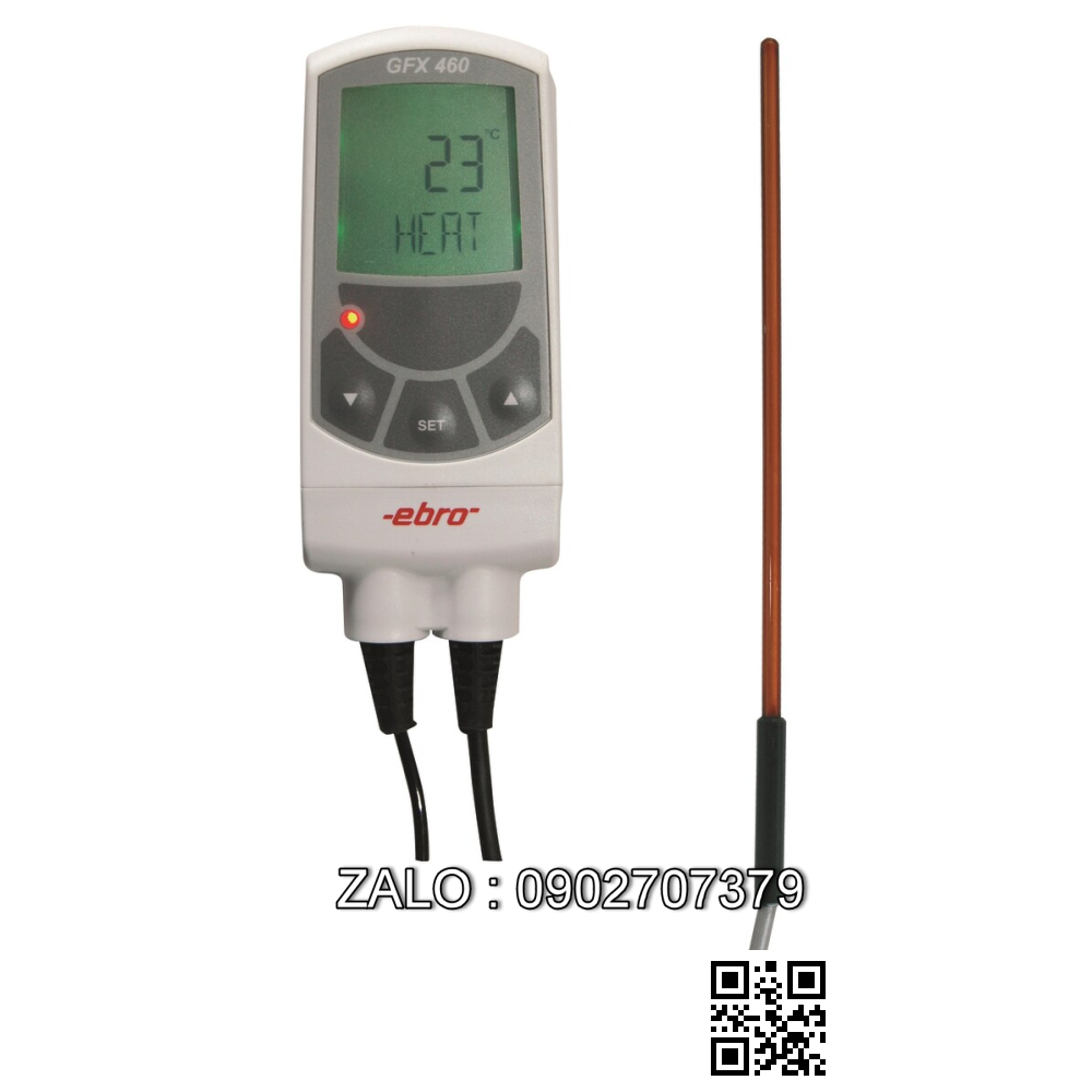 Máy đo nhiệt độ tiếp xúc EBRO GFX 460