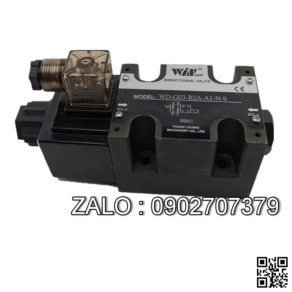 Van thủy lực điện từ AHD-G02-3C4-DL 220V ASHUN
