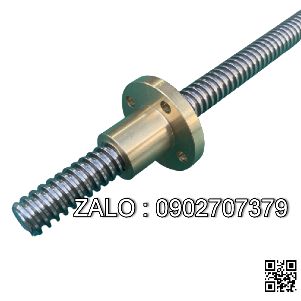 Bộ vít me dùng cho máy hàn 1247, gồm: đai ốc dẫn hướng