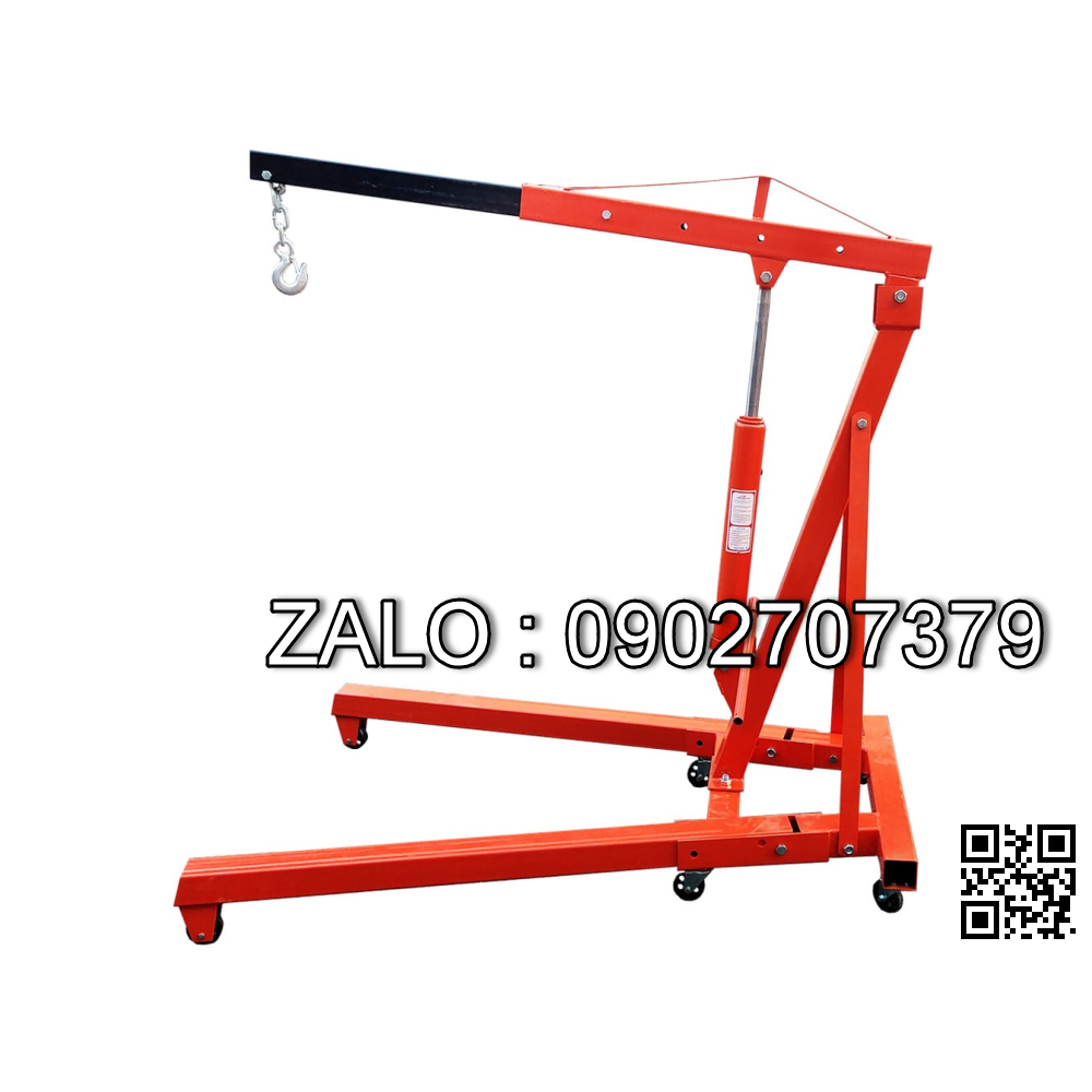 Cẩu móc động cơ 2 tấn,Trọng lượng 70kg,Cẩu móc 2 tấn gấp gọn