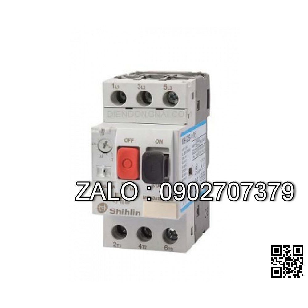 Manual Motor Starter MR-32S-0.25 (0.16~0.25)A 380V