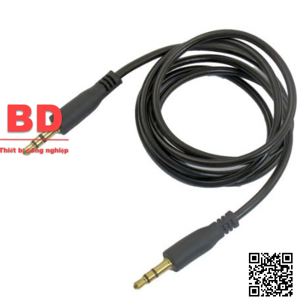 Cable Loa 2 Đầu Đực 3.5 Ly