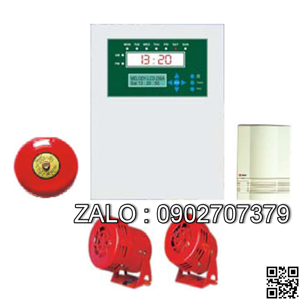 Trung tâm báo giờ tự động Melody LCD 256A