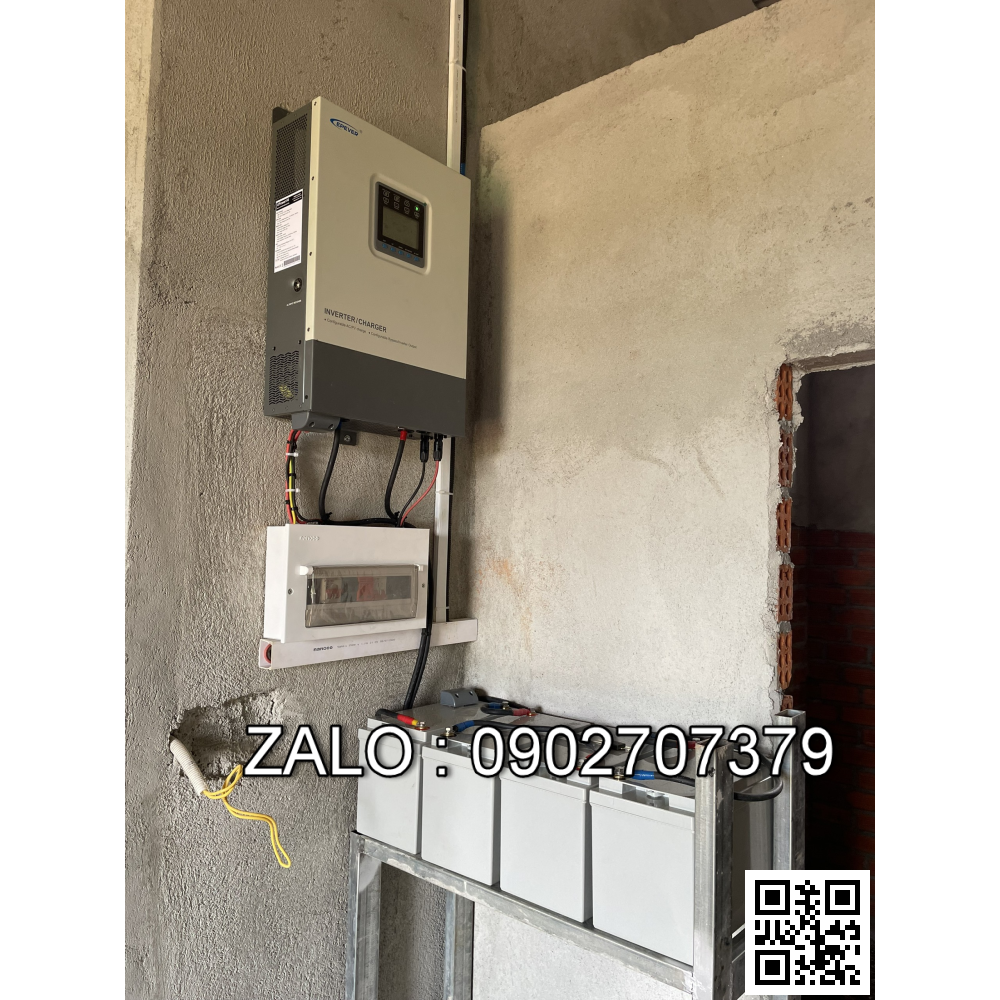 Gói lắp đặt điện mặt trời 3 pha 90KW - Nhản hiệu : Fushin