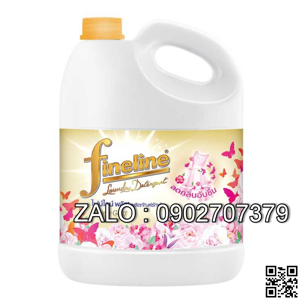 Thùng 4 chai nước giặt xả FineLine