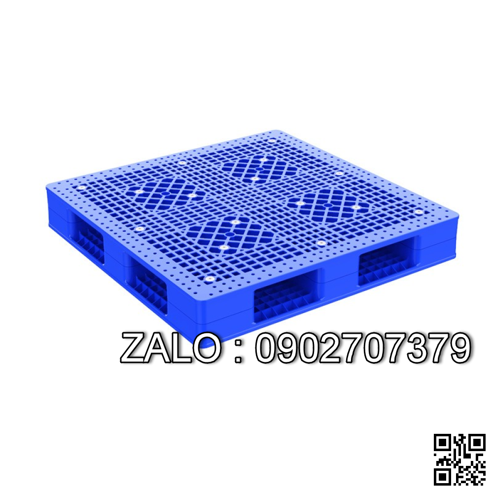 Pallet nhựa hai mặt bông