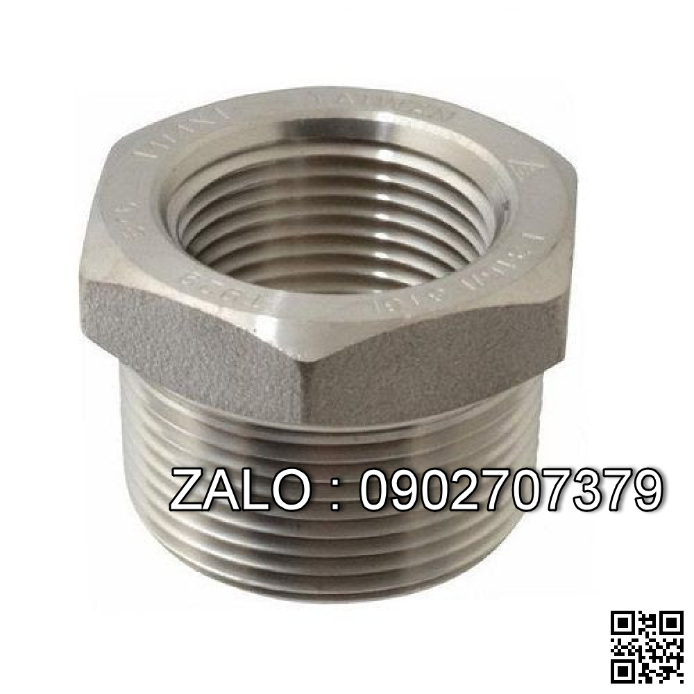 Cà rá ren BSPT - INOX 304 DN40