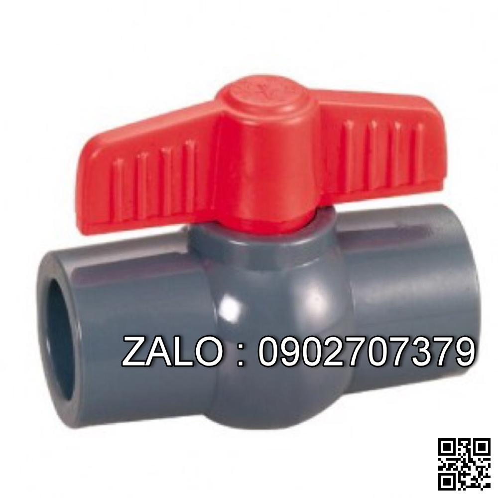 Van khóa nhựa tay vặn nhựa màu đỏ 27 Đệ Nhất