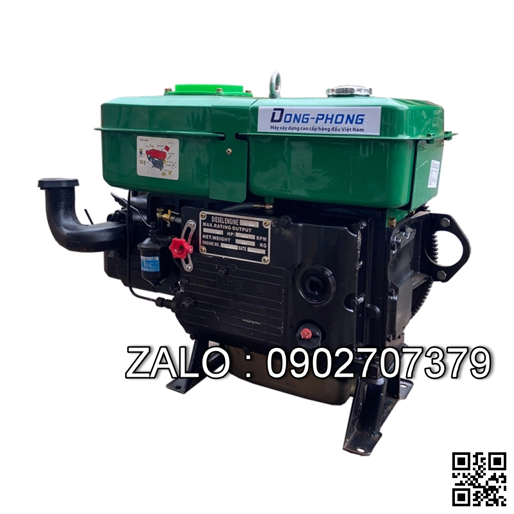 Máy nổ Diesel D30 đề nổ/mát nước