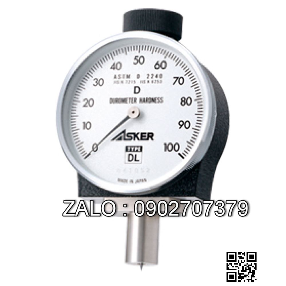 Đồng hồ đo độ cứng cao su và bọt nhựa Asker Durometer type DL