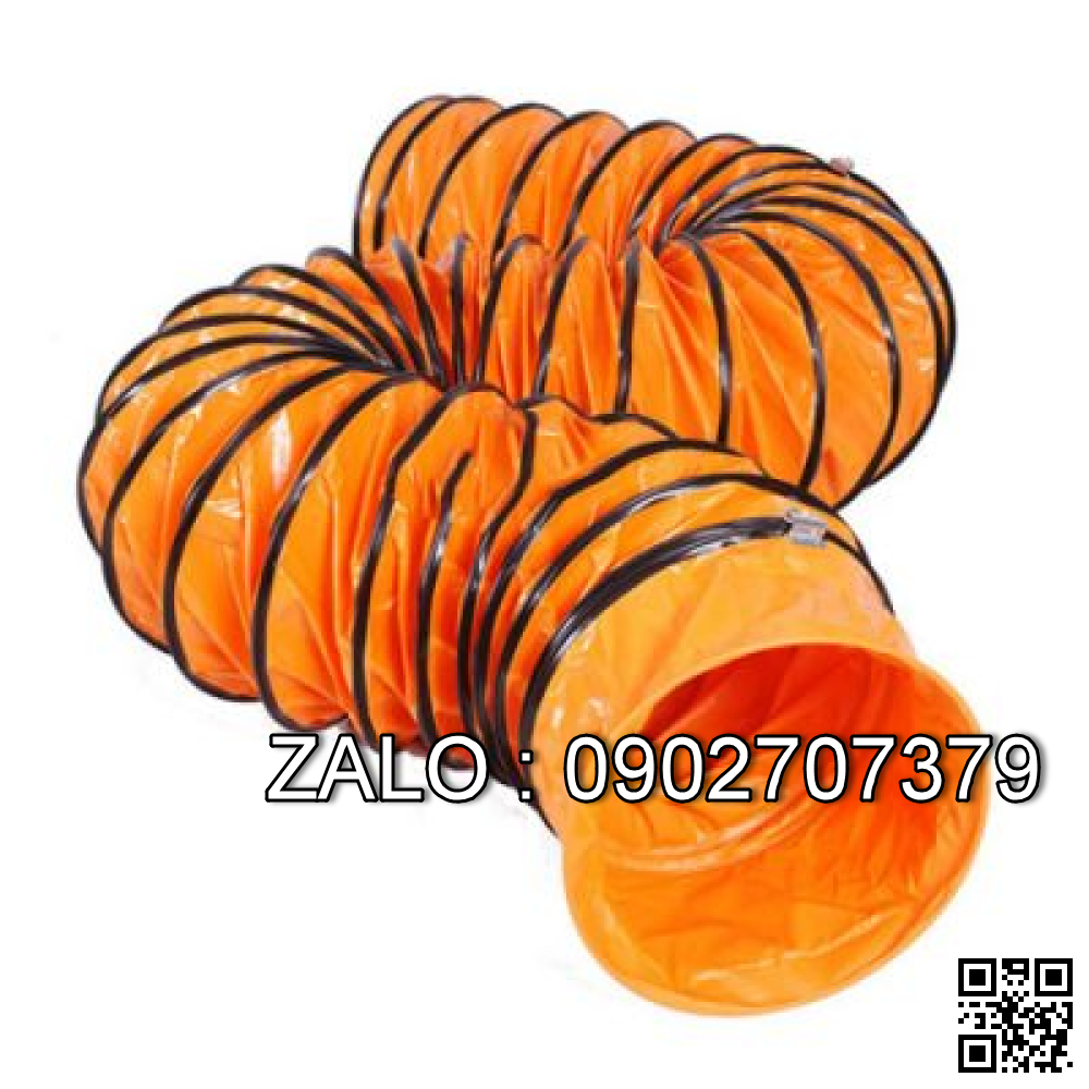 Ống Gió Bố Vải Lò Xo, Ống Amiang ( Simili ) Phi 200Mm, 250Mm